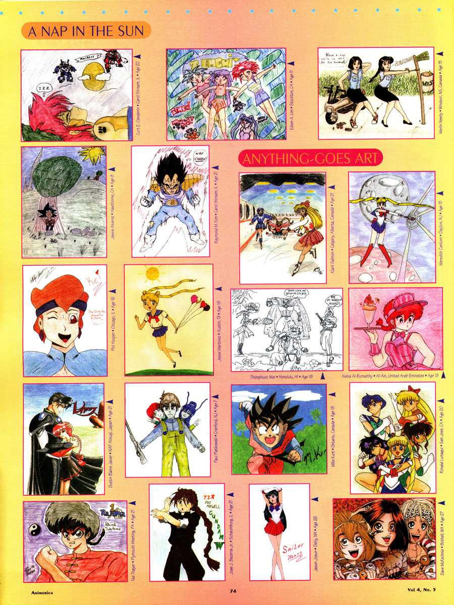 Animerica-Anime-Fan-Art-May-1996