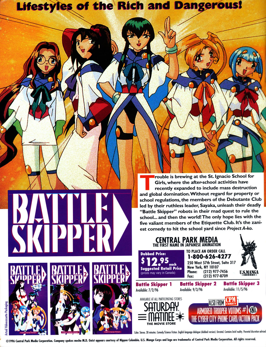 Battle-Skipper-Central-Park-Media-Saturday-Matinee-US-Manga-Corps