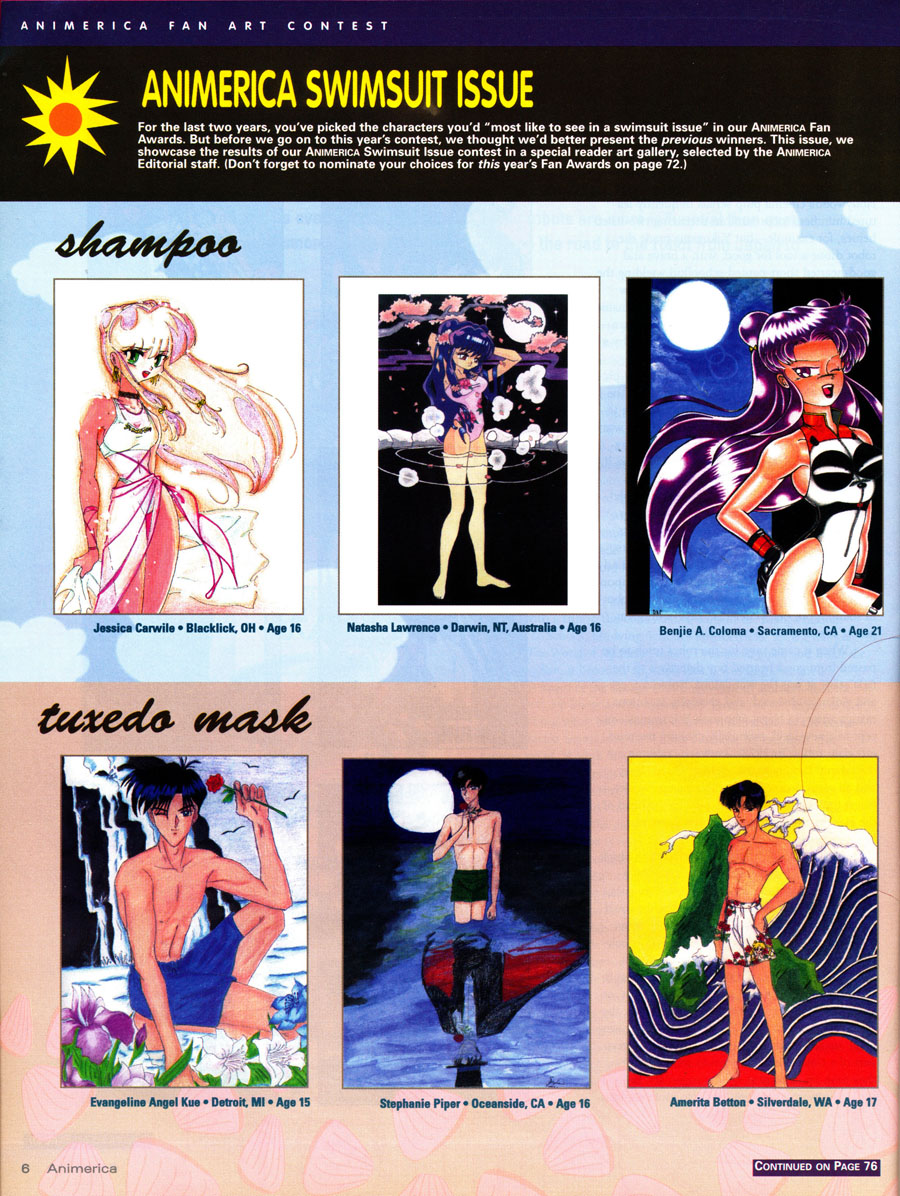 Animerica-Swimsuit-issue-shampoo-ranma-tuxedo-mask-1997