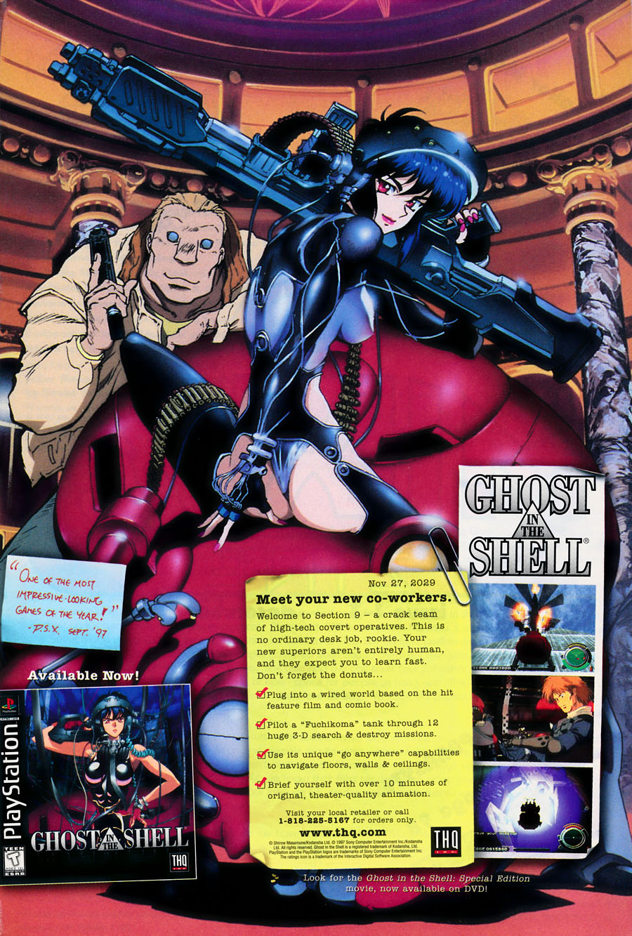 Ghost-in-the-shell-playstation-console-video-game-THQ-Issue-3-December-1997