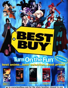 Best buy anime