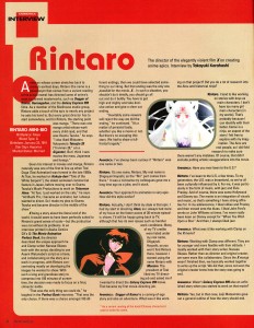 Rintaro Interview Director Madhouse